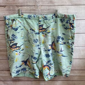 VINTAGE POLO BY RALPH LAUREN‎ SWORDFISH PRINT SHORTS